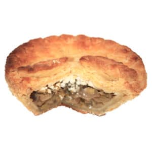 Leek, Mushroom & Feta Pie